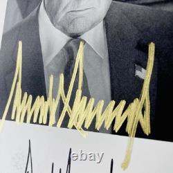 AUTENTIQUE Signature d'Inauguration de Donald Trump 2025