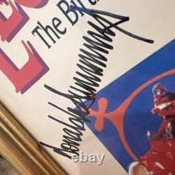 Affiche signée de Donald Trump 1993 Célébration d'anniversaire de Trump Castle Rareté