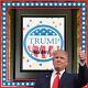 Authentique Donald Trump Maga Autographe Signature Image Signée Coa