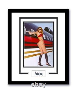 Autographe de Melania Trump Photo Encadrée 11x14 Première Dame Donald Trump Sexy ACOA