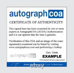 Autographe de Melania Trump Photo Encadrée 11x14 Première Dame Donald Trump Sexy ACOA