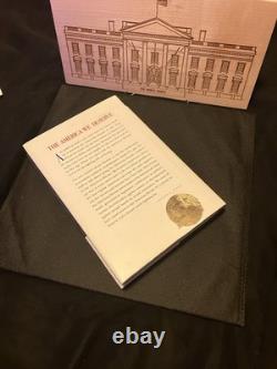 Autographe signé à la main de Donald Trump (COA JSA) L'Amérique que nous méritons (Livre)