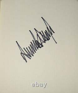 Autographié Donald J. Trump 1990 Survivre Au Top Signé First Edition Book