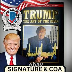 BECKETT Donald Trump Livre Autographié L'Art de l'Affaire