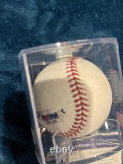Balle de baseball signée et authentifiée par le président Donald J Trump PSA/DNA COA PSA DNA Auto