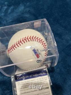 Balle de baseball signée et authentifiée par le président Donald J Trump PSA/DNA COA PSA DNA Auto