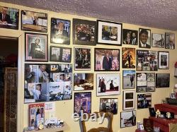 Ballon de football de campagne dédicacé par le président Donald Trump 2020 (taille réelle)