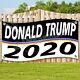 Bannière Publicitaire En Vinyle Donald Trump 2024 - Signe D'élection