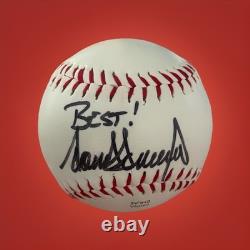 Baseball signé à la main de DONALD TRUMP, Président américain, Autographe avec certificat d'authenticité