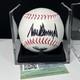 Baseball Signé Par Donald Trump Président Avec Signature Autographe Et Hologramme Coa