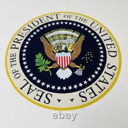 CARTE DE VOEUX AUTHENTIQUE SIGNÉE PAR DONALD TRUMP