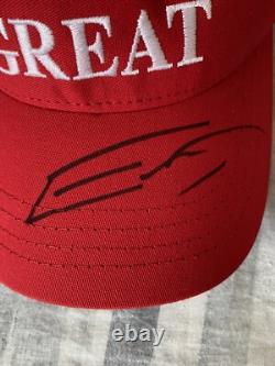 Casquette Keep America Great signée par Eric Trump, autographe 2020 Cali-Fame JSA COA