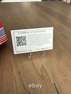 Casquette MAGA signée/autographiée par le président Donald Trump avec certificat d'authenticité