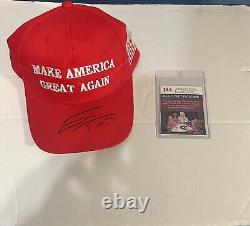 Casquette Maga signée par Eric Trump, certifiée JSA