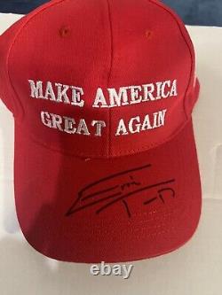 Casquette Maga signée par Eric Trump, certifiée JSA