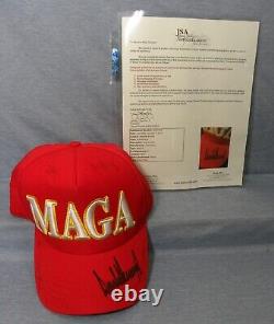 Casquette Magasine spéciale signée par autographe de Donald Trump (à lire absolument)