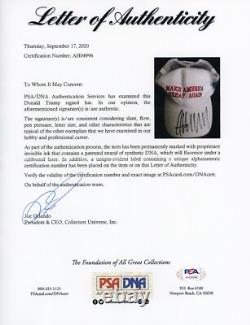 Casquette Make America Great Again signée et autographiée par Donald Trump, PSA DNA