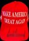 Casquette/chapeau Maga Président #45 Signée Par Donald Trump Avec Certificat D'authenticité Jsa Et Lettre D'authenticité