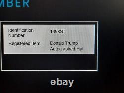 Casquette signée à la main par le président Donald Trump des LA Kings de la LNH 47 Brand avec certificat d'authenticité Holo