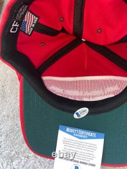 Casquette signée par le vice-président Mike Pence : Donald Trump Make America Great Maga Bas B