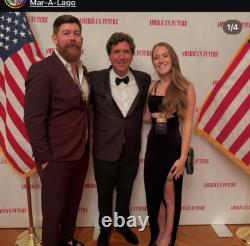Chapeau MAGA authentique signé par Donald J Trump de Mar-a-Lago