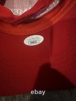 Chapeau MAGA signé par Donald Jr, Ivanka, Tiffany, Eric Trump avec certificat JSA d'authenticité MAGA autographié Wow