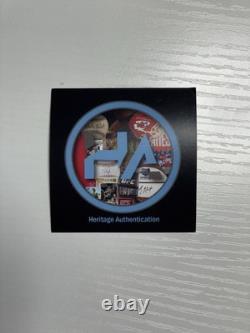 Chapeau MAGA signé par Donald Trump avec certification, protection et boîte d'affichage