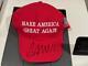 Chapeau Autographed Make America Great Again Signé Par Le Président Donald Trump Avec Coa