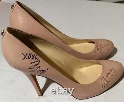 Chaussures Ivanka Trump Show Celebrity Apprentice de Donald signé Autographe Auto 1/1