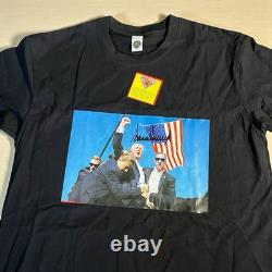 Chemise signée par Donald Trump avec certificat d'authenticité Président Trump MAGA 45-47