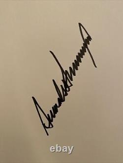 Comment Obtenir Riche Donald Trump Président Des États-unis Signé Première Édition Livre Autographié