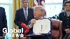Coronavirus Éclosion Donald Trump Signes De Stimulation De Projet De Loi Pour Le Programme De Protection De La Paie Complète