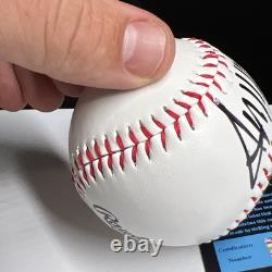 DONALD TRUMP A SIGNÉ Balle de Baseball Président avec Étui Signature MAGA Auto COA HOLO