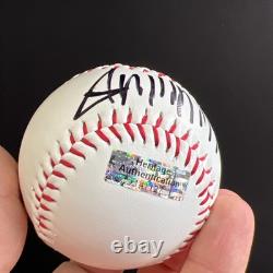 DONALD TRUMP A SIGNÉ Balle de Baseball Président avec Étui Signature MAGA Auto COA HOLO