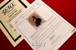 DONALD TRUMP Autographe de Président Signé, COA UACC RD#228 CADRE, CHAPEAU, COLLECTION