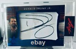 Décision 2020 Don Donald Trump Jr. Cut Signature Auto Blue #d /5 Ssp