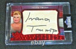 Décision 2020 Prime Cut Signature Ivana Trump Auto Signé #d 1/1 (donald Ex)