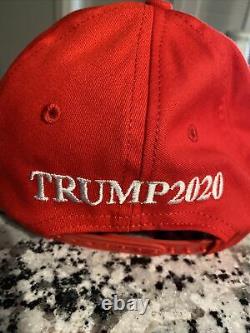 Dédicacée Maga Hat (donald J Trump Autograph) Make America Great Encore Une Fois