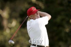 Donald J. Trump A Signé Autographied Pebble Beach Golf Scorecard Jsa Loa