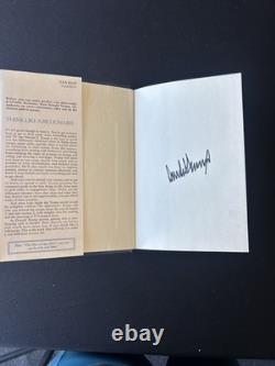 Donald J. Trump Livre signé Pensez comme un milliardaire 1ère éd. Signature authentique