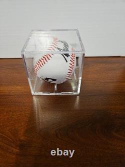 Donald J Trump POTUS Balle de Baseball Signée à la Main Autographe COA Hologramme/COFFRET