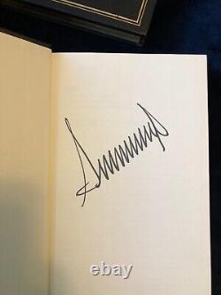 Donald J. Trump Pensez Grand et Frappez Fort Édition Signée Autographiée Première