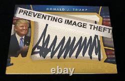 Donald J. Trump Président Des États-unis / 2016 Décision Cut Signature Autographe Autocard