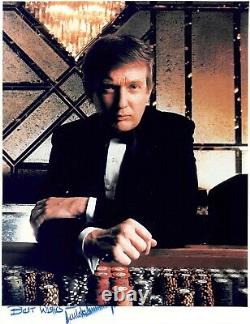 Donald J. Trump Signé Casino Royale Rare 11 X 14 Autographié Photo Dna Psa