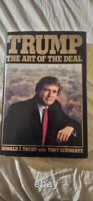 Donald Trump 1ère édition de L'Art de la négociation Livre signé. Avec une dédicace personnalisée.