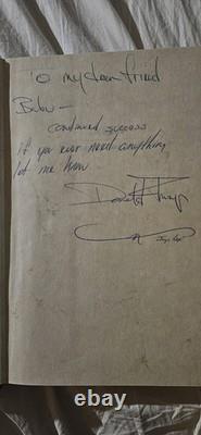 Donald Trump 1ère édition de L'Art de la négociation Livre signé. Avec une dédicace personnalisée.