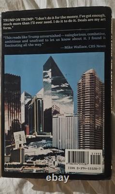 Donald Trump 1ère édition de L'Art de la négociation Livre signé. Avec une dédicace personnalisée.