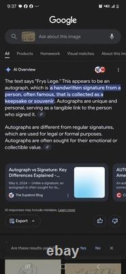 Donald Trump 1ère édition de L'Art de la négociation Livre signé. Avec une dédicace personnalisée.