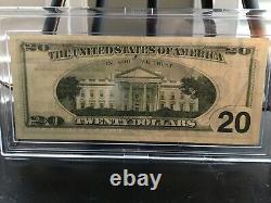 Donald Trump $20 Bill Autographié Signé Twenty (currency) Jsa Certifié