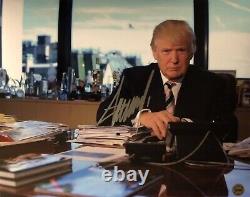 Donald Trump 45e Président Autographe Original Signé À La Main 8x10 Avecholo Coa